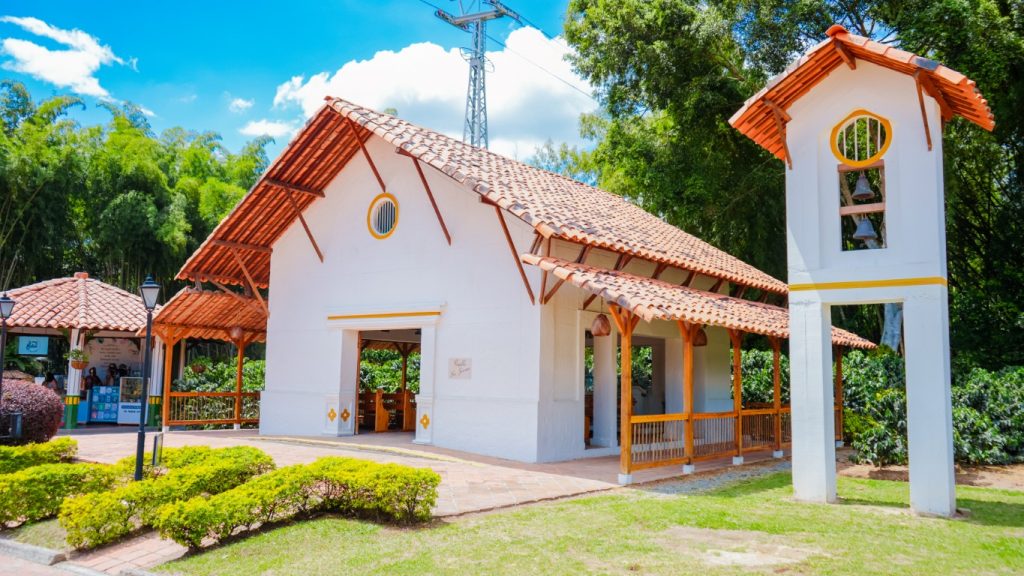 Capila San Jernónimo Situada en el Parque del Café, Colombia