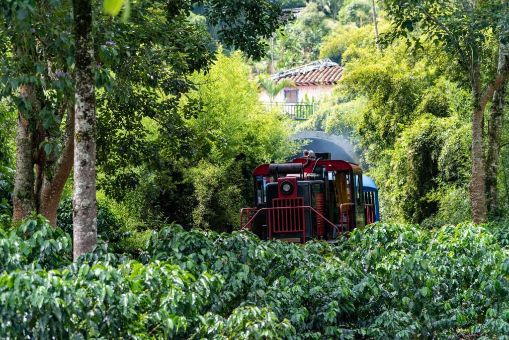 Tren del Parque del Café